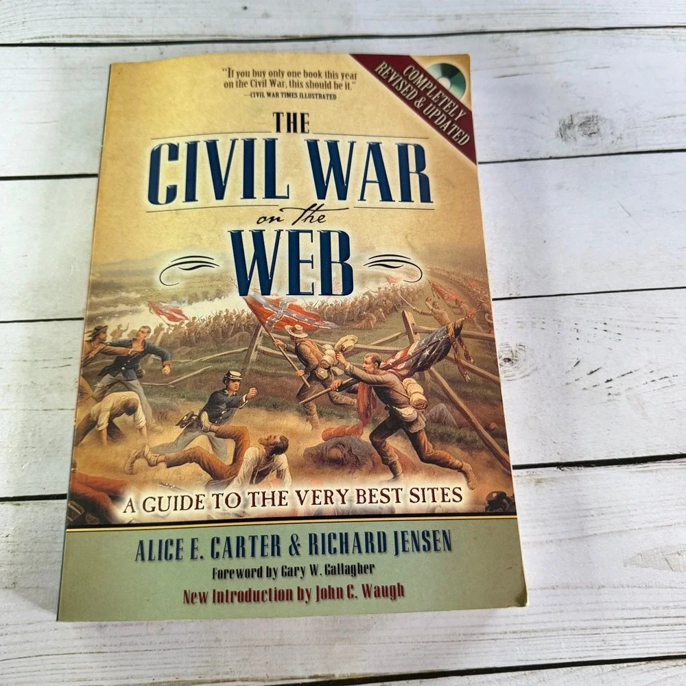 Civil War on the Web Carter Jensen 2003 Revised Updated Guide CD-ROM SR Books